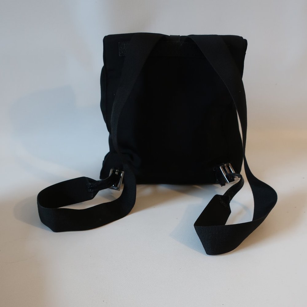 Womens Gucci Black 003-0236-3754 Mixed Media Backpack Bag * - Picture 8 of 16